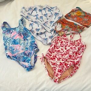 Lilly Pulitzer/Crewcut Child Size 10 Swimsuit Collection